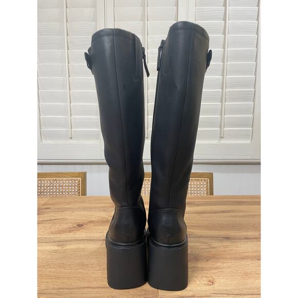 Soul by Naturalizer Womens Cache Knee High Boots Black Size 7 NWOB Buckle Detail - Picture 7 of 16